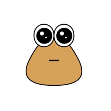 Man faced Pou Sticker for Sale by AnxBananx