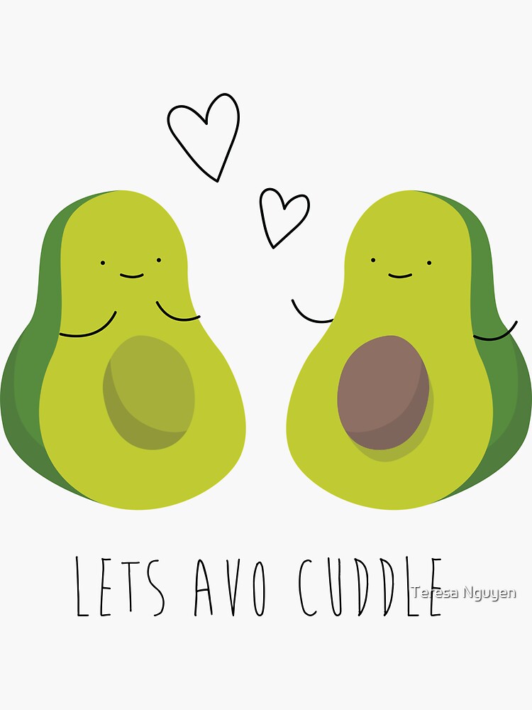 lets avo cuddle teddy