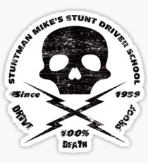 Stuntman Mike's Stunt Driver School Sticker