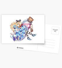 Alice im Wunderland Postkarten