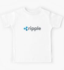 Ripple Münze XRP Bitcoin Ethereum Crypto Währung Kinder T-Shirt
