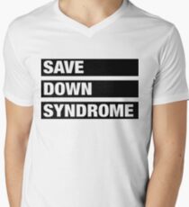 Save Down Syndrome Men's V-Neck T-Shirt