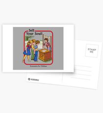 Sell your Soul Postcards