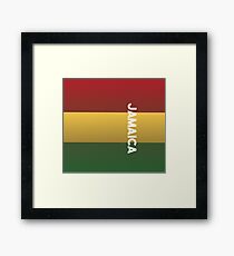 Official Dancehall Jamaica Leggings - Jamaican Yoga Pants Framed Print