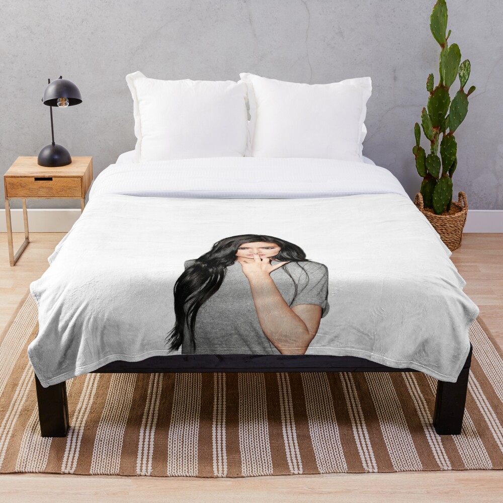 Kylie Jenner Throw Blanket