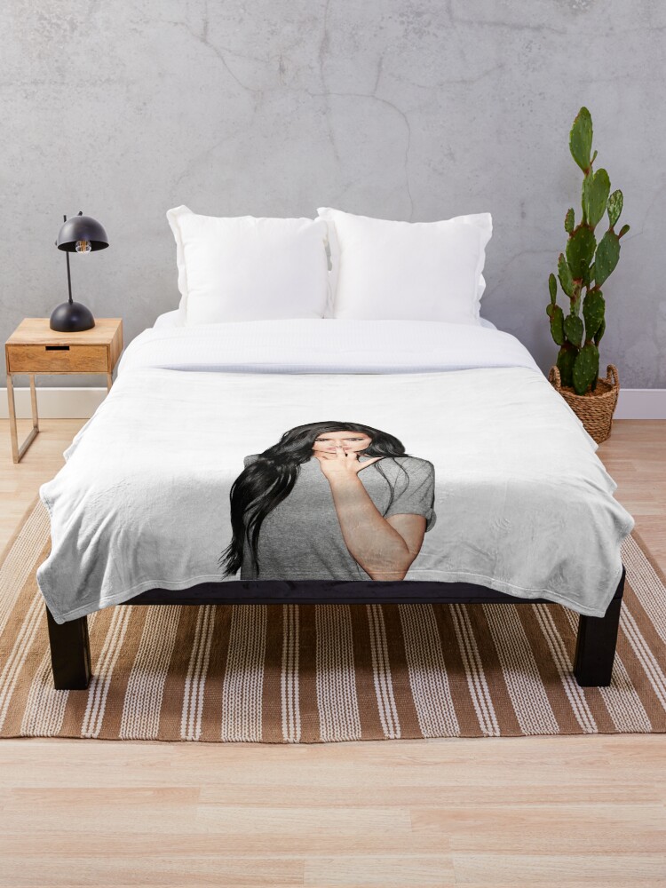 Kylie Jenner Throw Blanket By La To The Moon