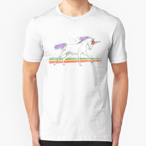 I Wanna Be A Unicorn 2 Slim Fit T-Shirt