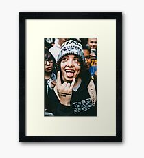 Lil Xan Gerahmtes Wandbild