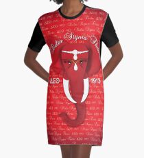 Delta Sigma Theta T-Shirt Kleid
