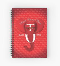 Delta Sigma Theta Spiral Notebook