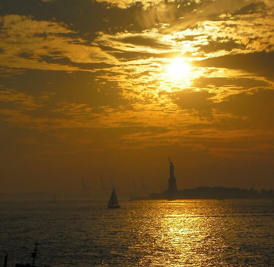 Liberty at Sunset by Paul Magnanti