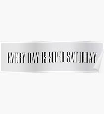 Bucknell Super Samstag Poster