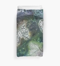 Solar Print und Tangled Schmetterlinge Bettbezug