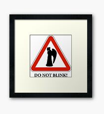 Weeping Angel Framed Print