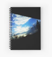 dramatic sky images Spiral Notebook