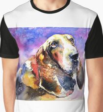 Cute basset hound Graphic T-Shirt