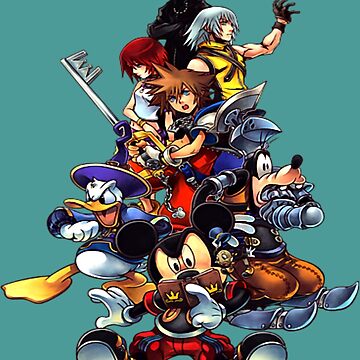 Kingdom Hearts PS2 Cover Art Board Print for Sale by Geeky-Armor