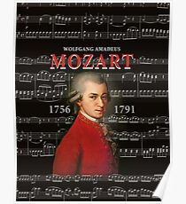 Póster Wolfgang Amadeus Mozart