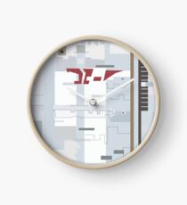 Blake's 7 Liberator - System Markings and Panels Clock