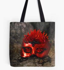 Red Masque Tote Bag