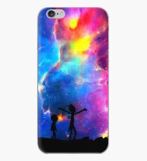 Rick Morty Nebula Design iPhone Case