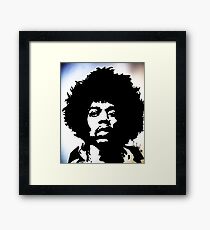 Jimi Hendrix Framed Print