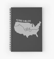 TransAmerica Bicycle Trail v2 Spiral Notebook