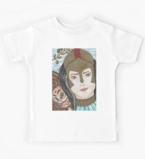 Athena The Goddess of Wisdom and War Kids Tee