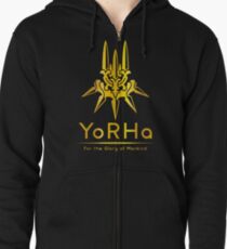 yorha Zipped Hoodie