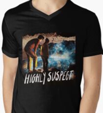 The Royal Pop Suspect Men's V-Neck T-Shirt