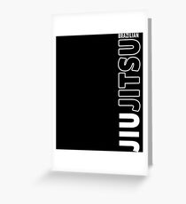 JIU JITSU - BRAZILIAN JIU JITSU Greeting Card