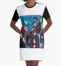 BTS T-Shirt Kleid