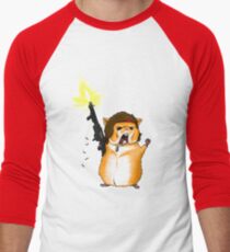 Hamster Rambo Men's Baseball ¾ T-Shirt