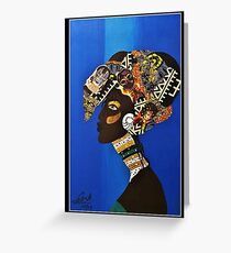 Indigo Greeting Card