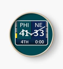 EAGLES SUPER BOWL CHAMPS (Scoreboard- 41-33) Clock