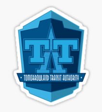 Tomorrowland Transit Authority - Peoplemover Sticker