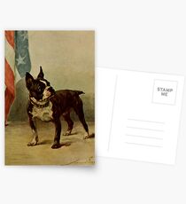 Earl, Maud (1864-1943) - The Power of the Dog 1910 (Boston Terrier) Postcards