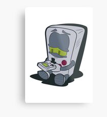 GameBoy Plays Gameboy... Metal Print