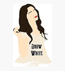 Snow White Photographic Print