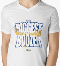 The Biggest Boozer Men's V-Neck T-Shirt