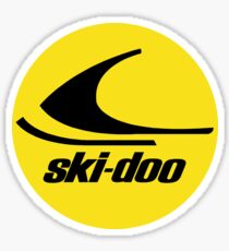 Ski Doo vintage Snowmobiles Sticker
