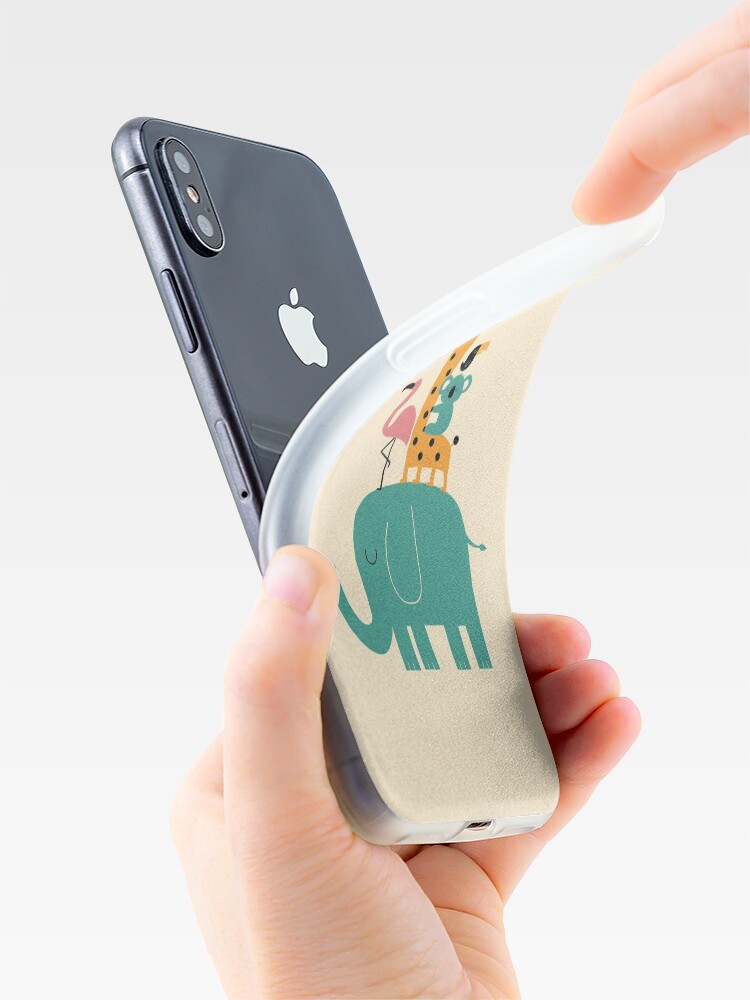Alternative Ansicht von Weitergehen iPhone-Hülle & Cover