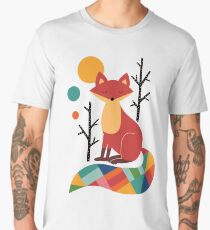 Rainbow Fox Men's Premium T-Shirt