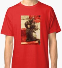 Modest girl and attracting plant Classic T-Shirt