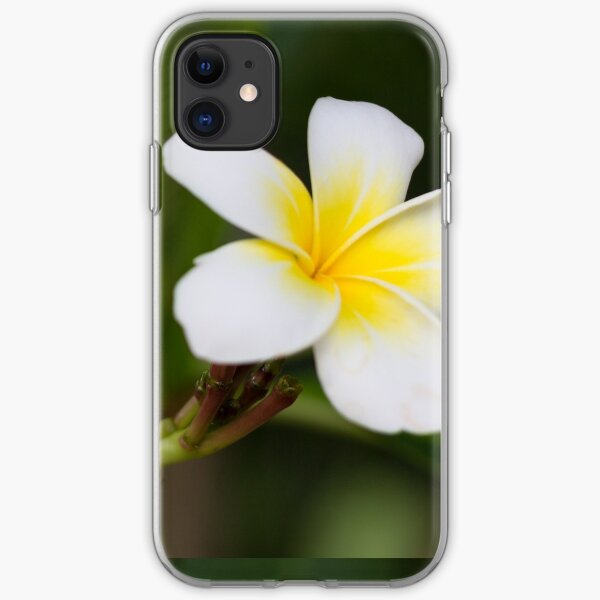 Frangipani leelawadee flowers iPhone Soft Case