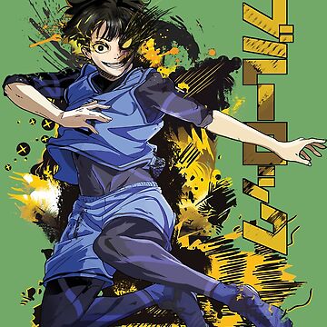 Meguru Bachira T-shirt Blue lock Kunigami,Rin Itoshi,Nagi Anime