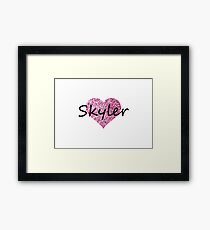 Skyler Framed Print
