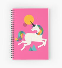 Ein Einhorn sein Spiralblock