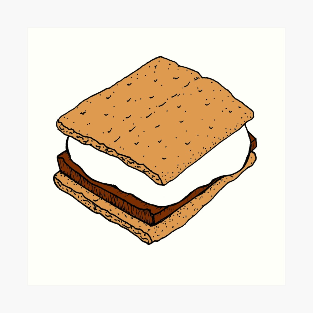"Smores Art" Art Print by Shaney442 Redbubble