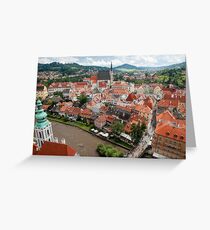 Cesky Krumlov Greeting Card